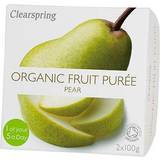 Dried Fruit Clearspring Organic Fruit Purée Pear 100g 2pcs 2pack