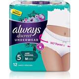 Scented Intimate Hygiene & Menstrual Protections Always Discreet Incontinence Pants Normal Medium 12-pack