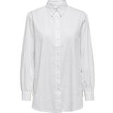 Only Women Shirts Only Nora Classic Shirt - White