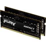 Ram ddr4 16gb 3200 Kingston FURY IMPACT DDR4 3200MHZ 32GB (KF432S20IBK2 / 32)