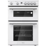 Electric Ovens - Two Ovens Gas Cookers Hisense HDE3211BWUK White