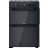 Gas Ovens Cookers Hotpoint HDM67G0CCB Black