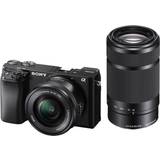 Memory Stick Pro (MS Pro) Digital Cameras Sony Alpha 6100 + 16-50mm + 55-210mm OSS