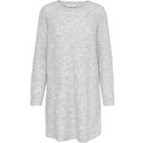 Only Knitted Dress - Gray/Light Gray Melange