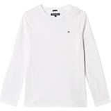 12-18M Tops Children's Clothing Tommy Hilfiger Long Sleeve Organic Cotton T-shirt - Bright White (KB0KB04141)