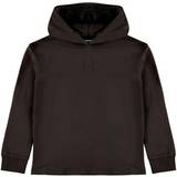 Organic Cotton Sweatshirts Name It Long Sleeved Sweatshirt - Black/Black (13202109)