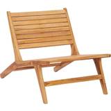 Teak Sun Chairs Garden & Outdoor Furniture vidaXL 49366