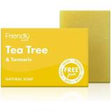 Antibacterial Bar Soaps Friendly Soap Tea Tree & Turmeric Soap 95g