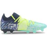 Multicoloured Football Shoes Puma Future Z 1.2 FG/AG - Green Glare/Elektro Aqua/Spellbound