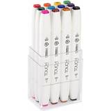 Touch Twin Brush Marker Main Colours 12-pack