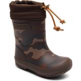 Winter Lined Children's Shoes Bisgaard Thermo - Army