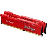 Kingston Fury Beast Red DDR3 1866MHz 2x4GB (KF318C10BRK2/8)