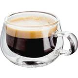 Glass Cups Judge Double Wall Coffee Cup 7.5cl 2pcs