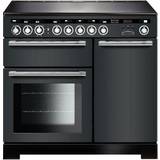 95cm - Freestanding Induction Cookers Rangemaster EDL100EISL/C Encore Deluxe 100cm Electric Induction Slate Grey
