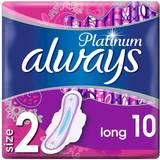 Menstrual Pads Always Platinum Long Size 2 10-pack