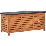 Wood Deck Boxes Garden & Outdoor Furniture vidaXL 47285 117x50cm