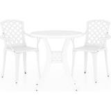 vidaXL 3070582 Bistro Set, 1 Table incl. 2 Chairs