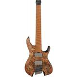 Brown Electric Guitar Ibanez QX527PB