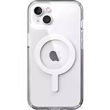 Speck Apple iPhone 13 Mobile Phone Covers Speck Presidio Perfect Clear Compatible with MagSafe Case for iPhone 13