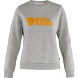 Fjällräven Women Tops Fjällräven Logo Sweater W - Grey Melange