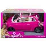 Mattel Doll Vehicles Dolls & Doll Houses Mattel Barbie Fiat 500 Convertible with Barbie GXR57