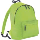 Beechfield Childrens Junior Fashion Backpack 2-pack - Lime Green/Graphite Grey