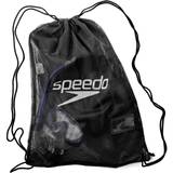 Drawstring Gymsacks Speedo Equipment Mesh Bag 35L - Black