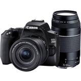 Canon EOS 250D + 18-55mm III + 75-300mm III