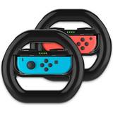 Nitho Nintendo Switch Joy-Con Wheel Pair - Black
