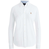 Women Shirts Polo Ralph Lauren Heidi Long Sleeve Shirt - White