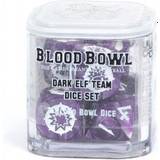 Games Workshop Blood Bowl Dark Elf Team Dice Set