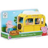 Peppa Pig Toy Cars Character Peppa Pig Wooden Campervan