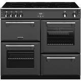 95cm - Freestanding Induction Cookers Stoves RCHS1000EIANT Anthracite, Grey