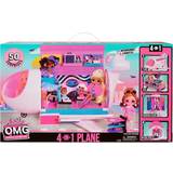 Doll Vehicles - Lights Dolls & Doll Houses LOL Surprise OMG 4 in 1 Plane