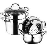 Bergner Cookware Sets Bergner Gourmet Cookware Set with lid 2 Parts