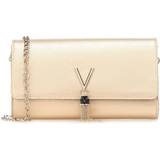 Faux Leather Clutches Valentino Bags Divina Clutch - Gold