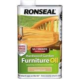 Ronseal Transparent Paint Ronseal Ultimate Protection Hardwood Furniture Wood Oil Natural Clear 1L