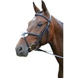 Hy Reins Hy Mexican Bridle with Rubber Grip Reins