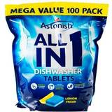 Astonish Cleaning Equipment & Cleaning Agents Astonish All in One Dishwasher Tablets 100-pack
