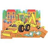 Bigjigs Tray Puzzle Digger 9 Pieces