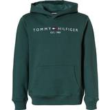 Children's Clothing Tommy Hilfiger Essential Organic Cotton Logo Hoody - Ornamental Green (KS0KS00205L6K)