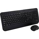 V7 Keyboards V7 Professional Wireless Keyboard and Mouse Combo English