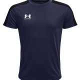 Short Sleeves T-shirts Under Armour Youth Challenger Training T-shirt Kids - Midnight Navy/White