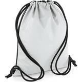 Silver Backpacks BagBase BG137 Reflective Gymsac - Silver Reflective