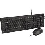 V7 Washable Antimicrobial Keyboard and Mouse Combo Spanish