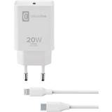 Cell Phone Chargers - Lightning Batteries & Chargers Cellularline ACHIPHKITC2LMFI20W