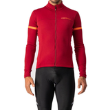 Castelli Jackets Castelli Fondo 2 Cycling Jersey Men - Pro Red/Orange Reflex