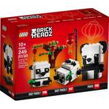 Pandas Building Games Lego BrickHeadz Chinese New Year Pandas 40466