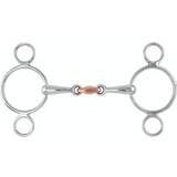 Shires Two Ring Copper Lozenge Gag