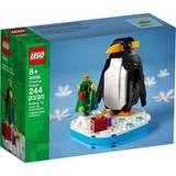 Animals Lego Lego Christmas Penguin 40498